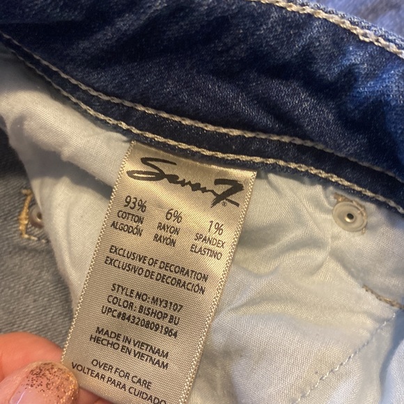 Seven 7 denim shorts - size 6 - Picture 4 of 4